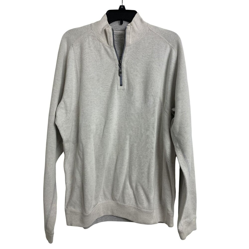 Tommy Bahama L Reversable Cotton Knit‎ Classic Sweater Casual